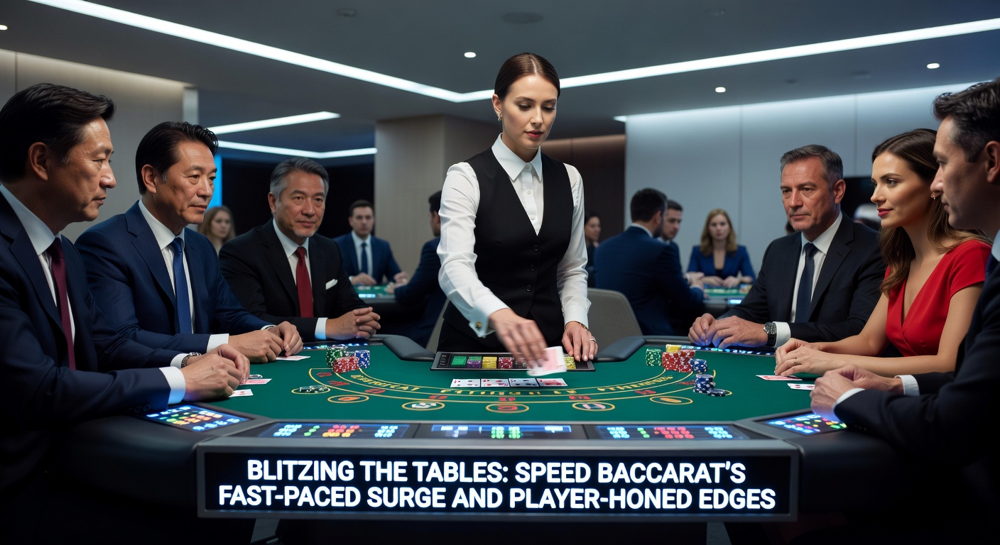 Close-up of speed baccarat roadmap displaying streaks and patterns on a vibrant digital screen during a live session