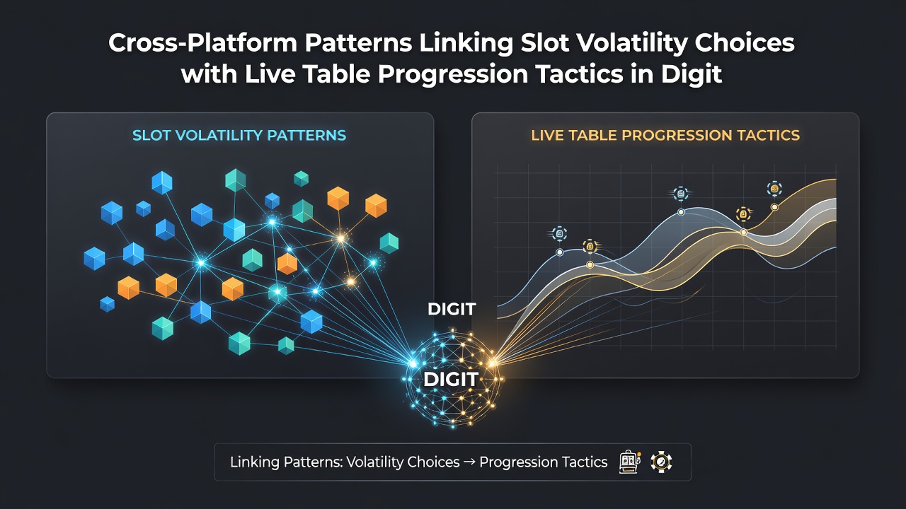 Analytics dashboard displaying linked slot volatility metrics and live table betting sequences