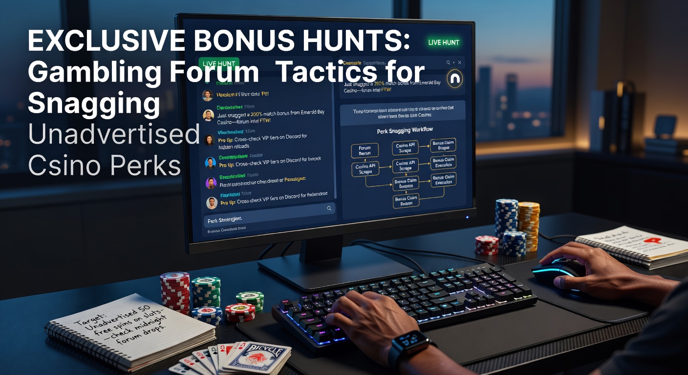 Vibrant screenshot of a bustling gambling forum thread where users share tips on unadvertised casino bonuses, complete with strategy breakdowns and success screenshots