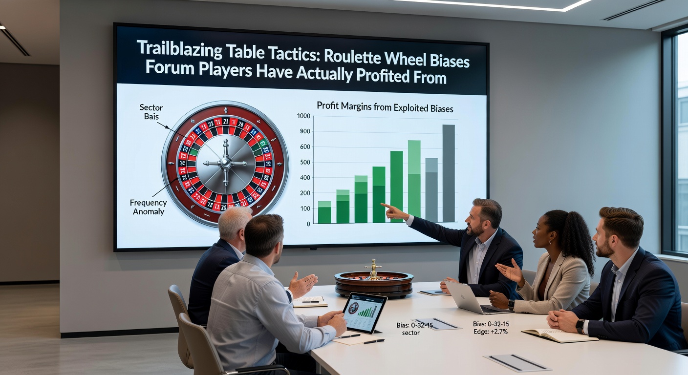 Modern roulette table in action with players noting spins on tablets, illustrating collaborative forum tracking of wheel biases